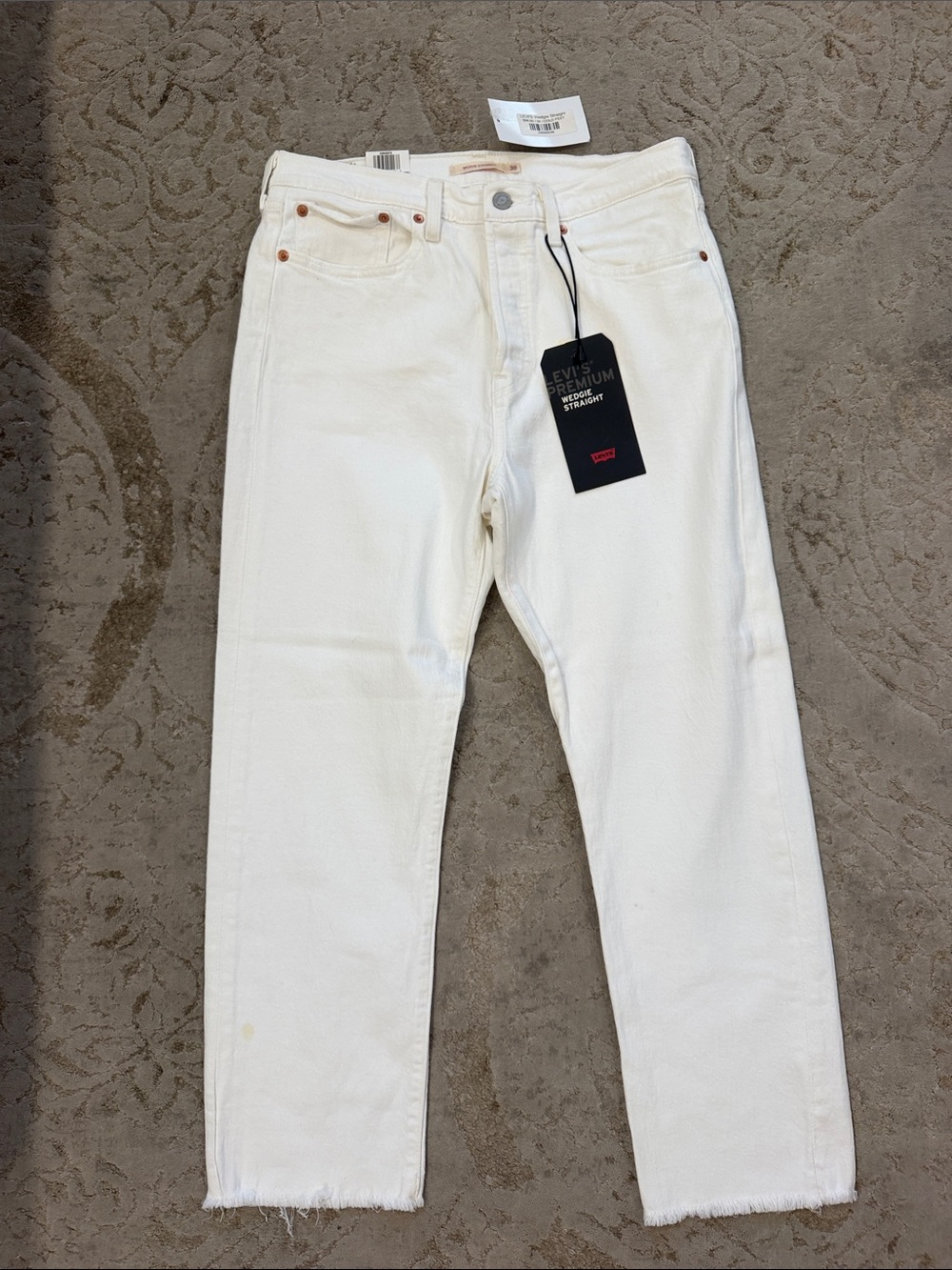Levi's White Straight Women's Jeans
